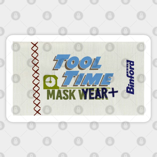 Tool Time Mask Week Sticker by RangerRob